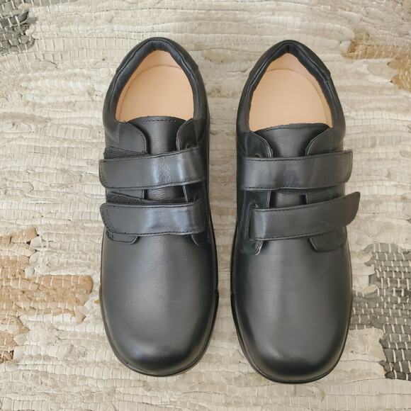 APEX Conform Double Strap Casual Shoe Black #1260 9.5 M - Picture 3 of 11